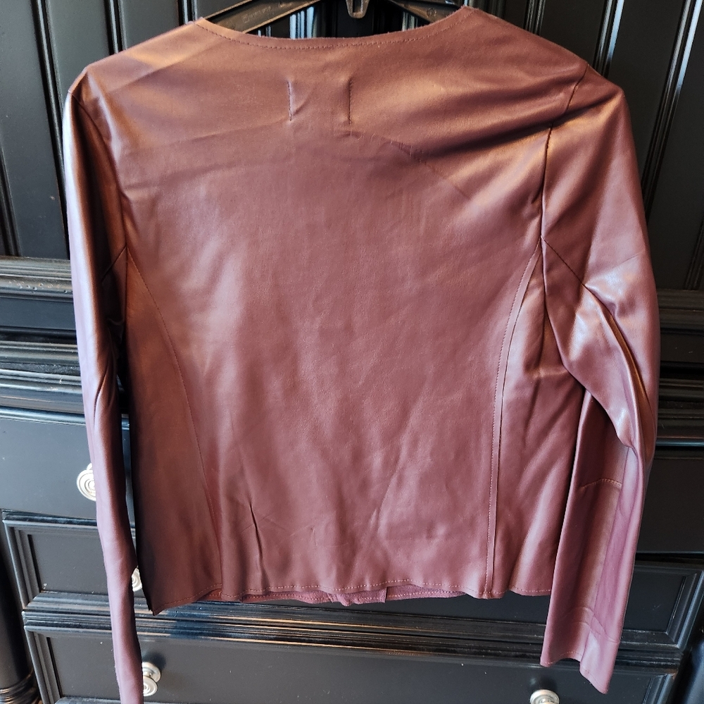 Faux Leather Jacket - Picture 3 of 5